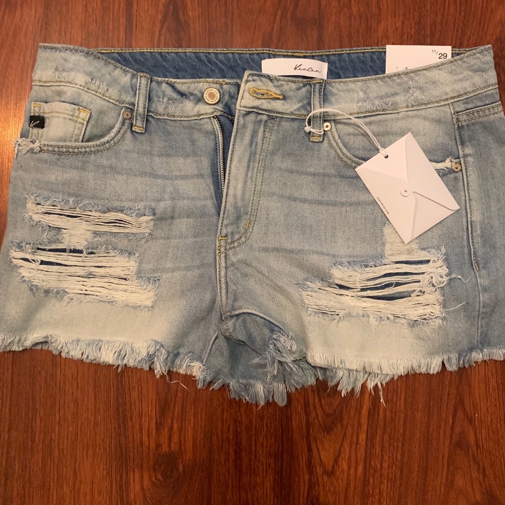 KanCan Tracie denim shorts